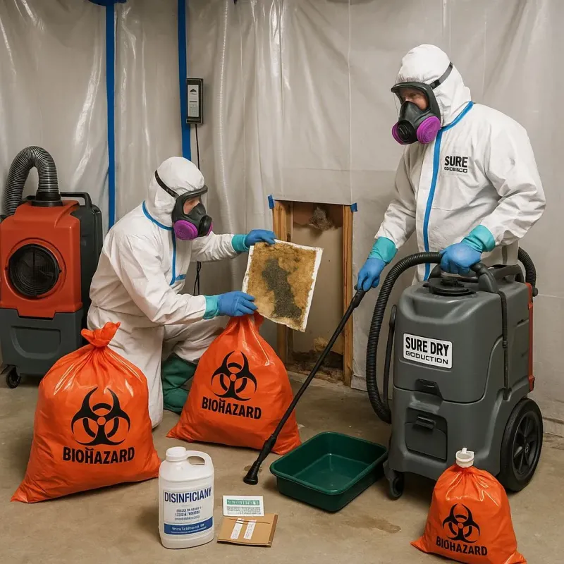 Contaminated Water Handling Protocols process in Leavenworth, KS