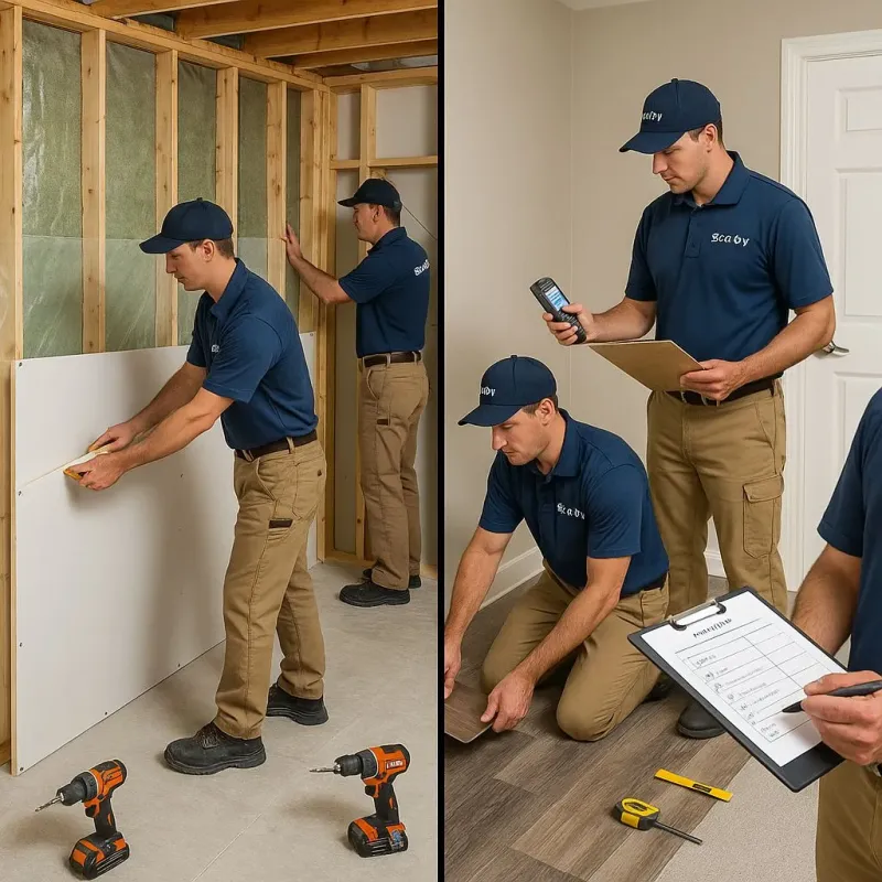 Repairs and Reconstruction process in Leavenworth, KS